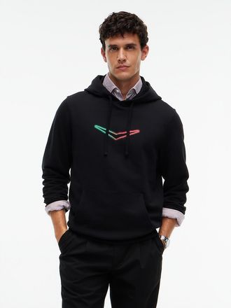 Tommy Hilfiger Mens Tommy x Cadillac F1 Team Mexico Hoodie - Black - XXL