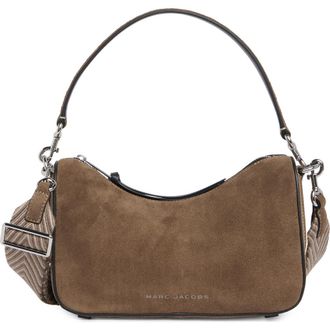 Marc Jacobs Suede Drifter Small Convertible Shoulder Bag in Concrete at Nordstrom Rack