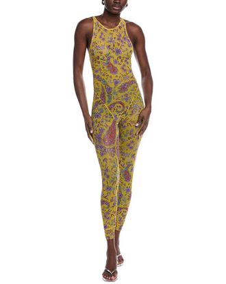 Etro Solar Jersey Mesh Jumpsuit