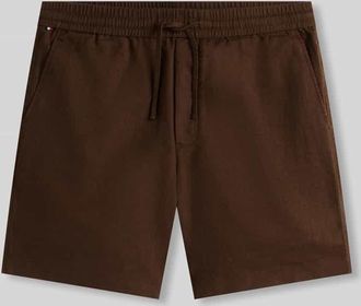 Tommy Hilfiger Regular Fit Chinoshorts Modell DOVER in Hellbraun, Gr&ouml;&szlig;e 30