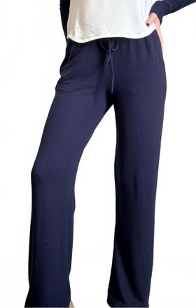 Red Haute Madeline Lounge Pant In Navy