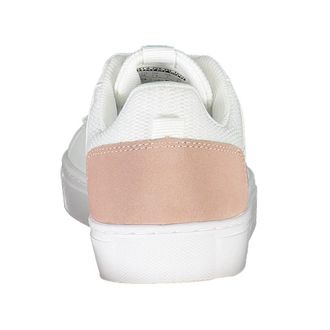 Napapijri Leather and Mesh Sneaker - White