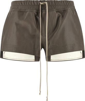 Rick Owens Grey Bog boxers shorts