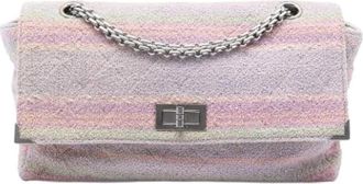 Chanel Pre-owned Quilted Tweed Crossbody - Dames - Vintage Schoudertas - Veelkleurig - ONE Size - Tweed - Vintage