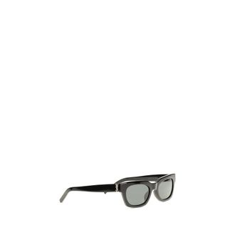 Saint Laurent Womens Black Acetate Sunglasses