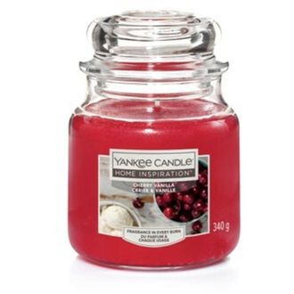 Yankee Candle Company Vela Perfumada Con Vainilla Y Cereza De Yankee Candle Home Inspiration
