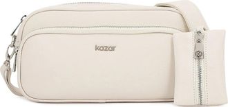 Kazar Mabrise - Dames - Schoudertassen - Wit - ONE Size - Leer - Tassen
