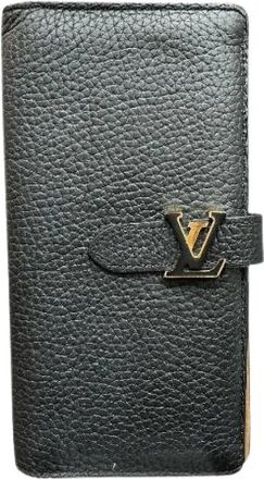 Louis Vuitton Pre-owned Wallets, male, Black, Size: ONE SIZE Pre-owned Leather wallets