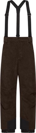 Moncler Moncler Corduroy Insulated Ski Bib, Men, Brown, Size: Xl