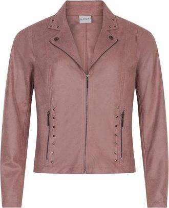 In Front IN Front, Jassen, Dames, Roze, 2Xl, Polyester, Stijlvolle Dusty Rose Jas Blazer
