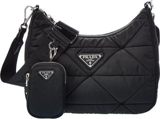 Prada Padded Nylon Hobo Bag