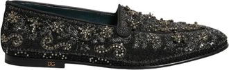 Dolce & Gabbana Schoenen, Heren, Zwart, 43 EU, Leer, Loafers nette schoenen