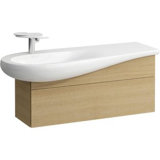 Laufen Laufen - Il Bagno Alessi mueble bajo lavabo, sif&oacute;n a la izquierda