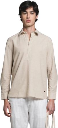 IMPURE Hombre, Camisas, Beige, Talla: L