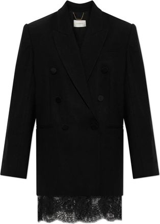 Zimmermann Valiant Kant Blazer - Dames - Jassen - Zwart - Maat: S Katoen