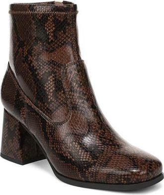 Life Stride Henny Bootie in Dark Brown Multi at Nordstrom, Size 8.5