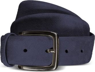 Moorer Battista suède riem - Blauw