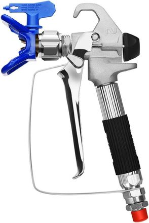 OEM Pistola Pulverizadora Sin Aire Compatible Con Pulverizadores De Pintura Sin Aire, Incluyendo La Punta 517 Y La Boquilla Tipo Calabaza, 3600 Psi