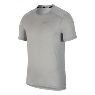 Nike Dri-FIT Breathe Rise 365 HB GX Short Sleeve Shirt Grey BV4693-077