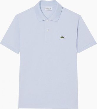 Lacoste Mens Lacoste Mens Light Blue Classic Short Sleeved Polo Shirt - Size: 46