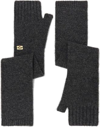 Ganni Wool Yak Mix Gloves