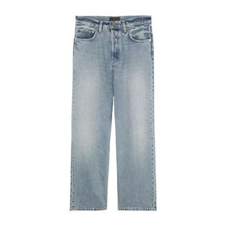 Haikure Betty Straight Jeans - Dames - Regular Fit Jeans - Blauw - W30 - Katoen - Jeans