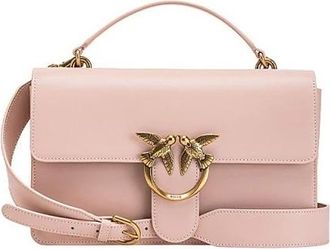 Pinko Love One Classic Light - Dames - Handtassen - Roze - ONE Size - Katoen - Tassen