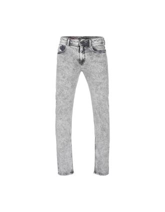 Diesel Mens Diesel 1979 Sleenker Light Grey Faded Denim Jeans - Size: 36/32