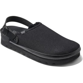 Reef Cushion Sage Hi Clogs Womens Black Arch Support Casual Shoes FROG258
