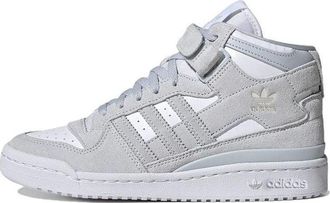 adidas (WMNS) adidas Forum Mid Shoes Halo Blue White GZ2609