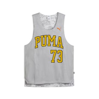 Puma Maglia da basket reversibile Out Of Practice da uomo, Accessori, Grigio, 3XL
