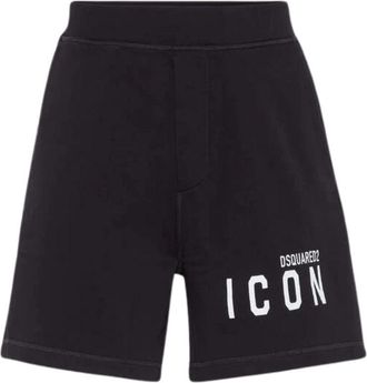 Dsquared2 DSquared2 Mannen Icon Logo Shorts (Zwart)