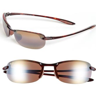 Maui Jim Makaha - PolarizedPlus2 63mm Sunglasses in Tortoise at Nordstrom