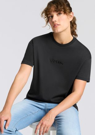 Vans T-Shirt VANS W ESSENTIAL OS TEE, Damen, Gr. XXL (44), schwarz, Obermaterial: 100% Baumwolle, Rundhals, Shirts T-Shirt, f&uuml;r Erwachsene, sportlicher Sti