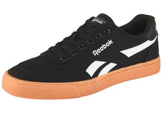 Reebok Classic Trainingsschuh REEBOK CLASSIC REEBOK COURT ADVANCE VULC, Herren, Gr. 42,5, jet schwarz, hellwei&szlig;, tan, Synthetik, Textil, Schuhe Trainingsschuh