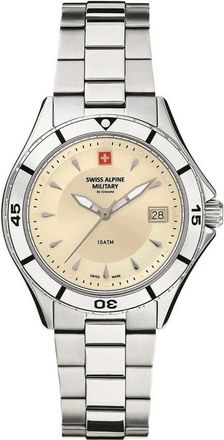 Swiss Alpine Military 7740.1138 Duikhorloge - Heren - Accessoires - Grijs - Maat: ONE Size