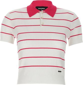 Dsquared2 Dames, Tops, Veelkleurig, Maat: S Leer