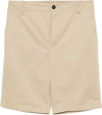 Karl Lagerfeld Shorts con logo ricamato - Toni neutri