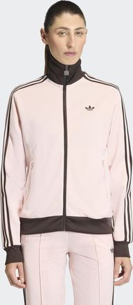adidas Trainingsjacke ADIDAS ORIGINALS CLASSIC TRACK, Damen, Gr. XXL, sandy pink, aurora coffee, Obermaterial: 52% Baumwolle, 48% Polyester, Jacken Trainings
