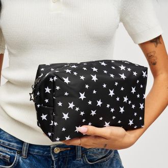 Urban Expression Starlite Cosmetic & Travel Organizer Pouch in Black White at Nordstrom
