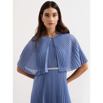 Phase Eight Anora Pleated Cover in Pale Blue at Nordstrom, Size X-Large