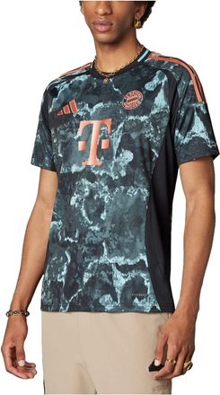 adidas FC Bayern 24/25 Away Football Asia Sizing Black Teal IZ3130
