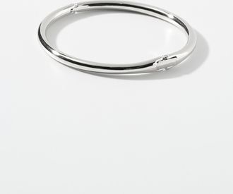 Pilgrim Mens Recycled metal minimalist bangle
