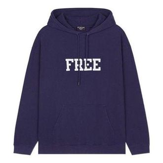 Balenciaga Free Hoodie Navy 600583TKVD43967
