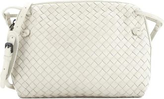 Bottega Veneta Nodini Intrecciato Nappa Small crossbody bag - Beige
