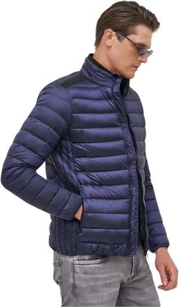 Guess Lichtgewicht Donsjack - Heren - Gewatteerde jassen - Blauw - S - Jassen
