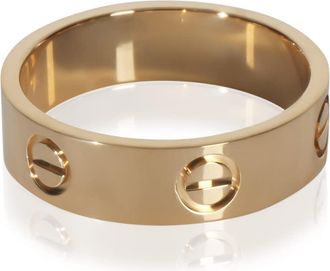 Cartier Pre-Owned Cartier Yellow Gold Love Ring