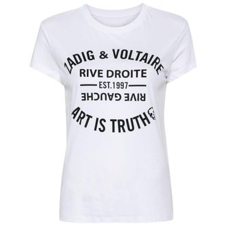 Zadig&Voltaire T Shirt Bianco-Donna