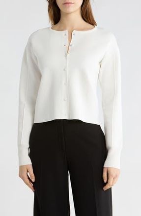 By Design Asher Cardigan in Cloud Dancer at Nordstrom Rack, Size X-Small