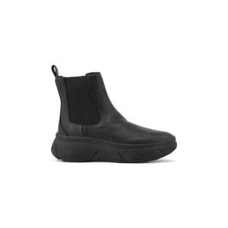 Geox Schoenen, Dames, Zwart, 40 EU, Leer, Chelsea Boots